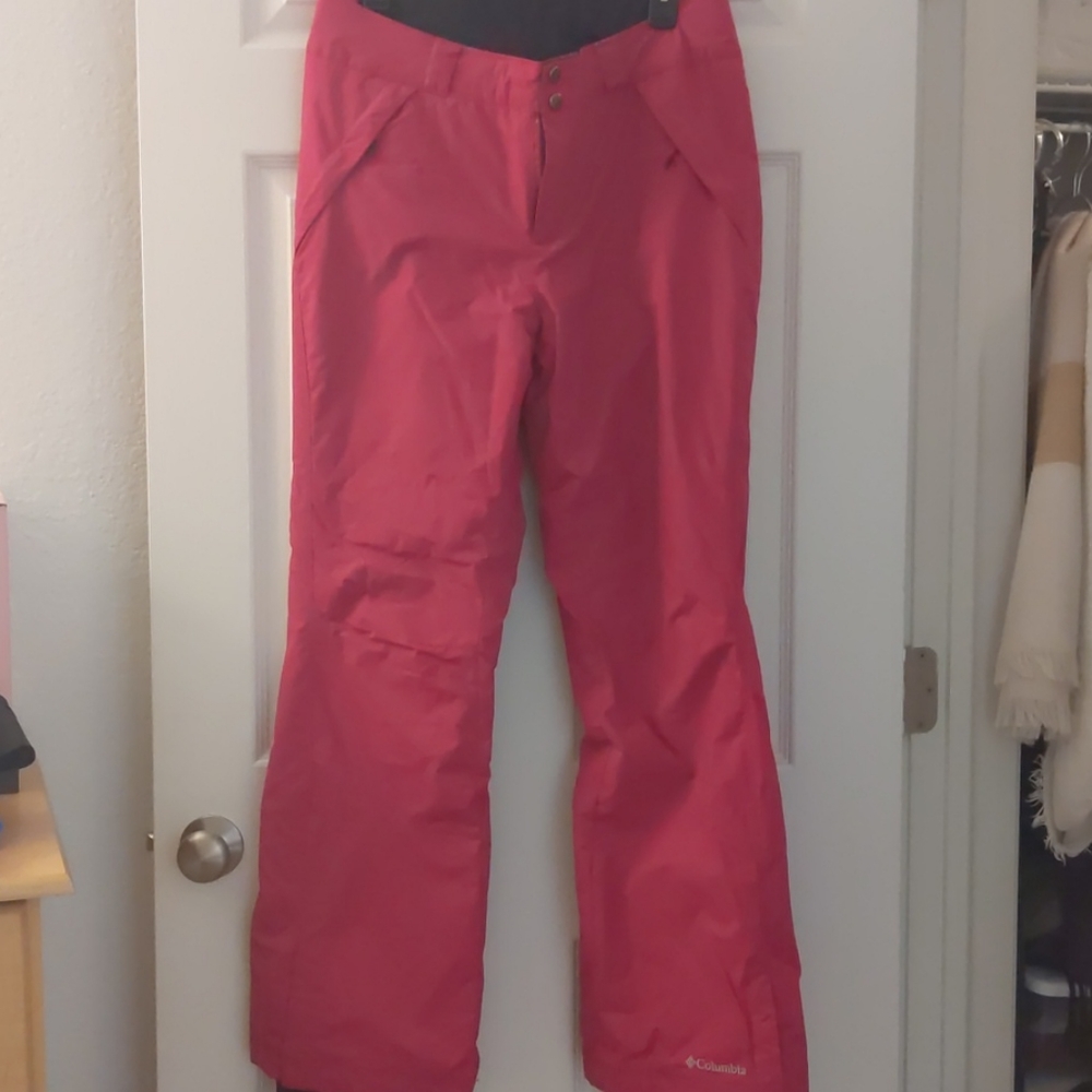 Fuschia Columbia Snowpants